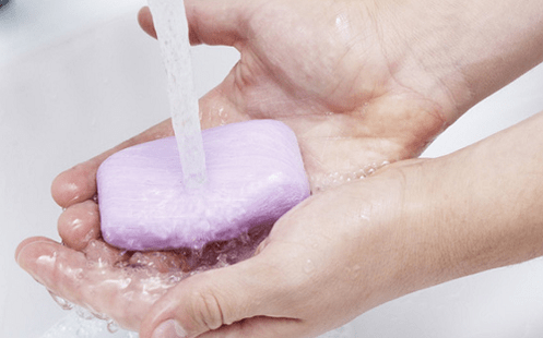 lavagem das mãos para prevenir parasitas subcutâneos
