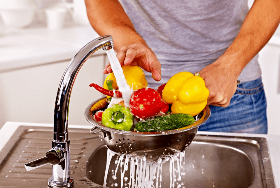 lavar vegetais para evitar infecção por vermes